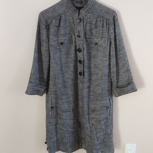Magaschon Black & Gray Waffle Dress